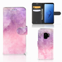 Hoesje Samsung Galaxy S9 Pink Purple Paint - thumbnail