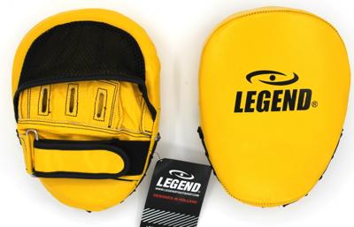 Legend Sports Stootkussens Speed Power Impact Geel/zwart