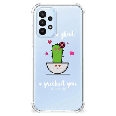 Samsung Galaxy A23 Stevig | Bumper Hoesje | Cactus Glad Samsung Galaxy A23 Stevig | Bumper Hoesje | Cactus Glad