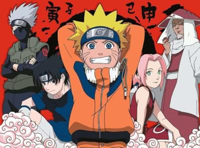 Ravensburger legpuzzel de avonturen van naruto, 300st.