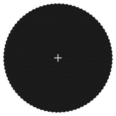 Springmat voor 15 feet/4,57 m ronde trampoline stof zwart