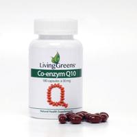 Livinggreens Co enzym Q10 30mg 180 Capsules - thumbnail