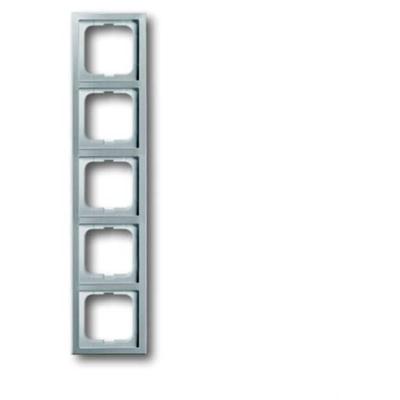 Busch-Jaeger 2CKA001754A4321 Frame Frame 5-voudig RVS 1 stuk(s)