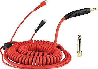 Zomo HD 25 Spiral Cord Red DeLuxe krulkabel voor Sennheiser HD 25
