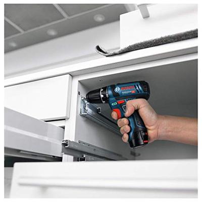 Bosch Blauw GSR 12V-15 accu/boorschroevendraaier | zonder accu&apos;s en lader | in L-Boxx - 060186810D - thumbnail