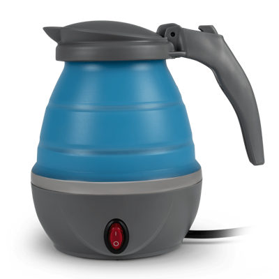 Kampa Squash waterkoker 0,8 l 1000 W Blauw, Grijs