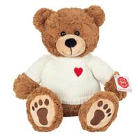 TEDDY HERMANN knuffel Percy met trui 30 cm Teddy Hermann bruin - thumbnail