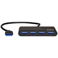 PORT Designs 900121 900121 USB-hub 4 poorten USB-A USB 3.0 5 GBit/s Zwart - thumbnail