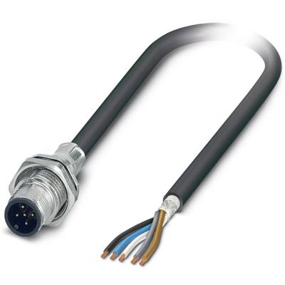 Phoenix Contact 1419412 Sensor/actuator inbouwconnector M12 Aantal polen (sensoren): 5 Stekker, inbouw 2.00 m 1 stuk(s)