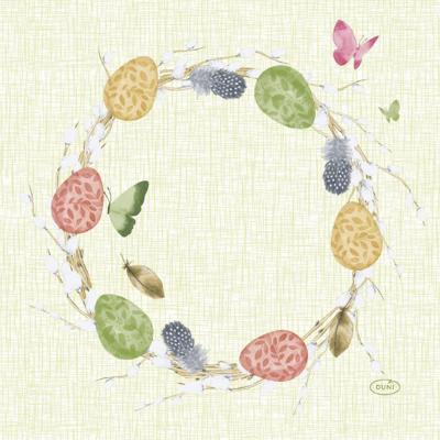 Duni servetten joyful spring 33x33cm