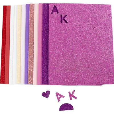 Creativ Company Foam vellen, afm 14x25 cm, dikte 2 mm, paars/roze harmonie, 12 vel/ 1 doos Creativ Company Foam vellen, afm 14x25 cm, dikte 2 mm, paars/roze harmonie, 12 vel/ 1 doos