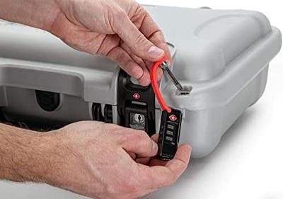 NANUK 900-TSA LOCK NANUK Hangslot TSA Zwart/rood Cijferslot NANUK 900-TSA LOCK NANUK Hangslot TSA Zwart/rood Cijferslot