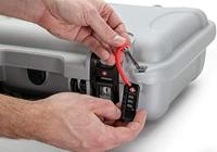 NANUK 900-TSA LOCK NANUK Hangslot TSA Zwart/rood Cijferslot - thumbnail