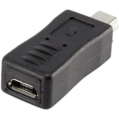 Renkforce USB-kabel USB 2.0 USB-A stekker, USB-mini-B stekker 1.50 m Zwart Incl. aan/uitschakelaar RF-4658940
