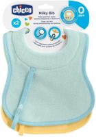 Chicco slabbetje junior 27 cm katoen - thumbnail