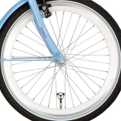Alpina voorwiel 20 j19db mat wit zink spk