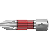 Wiha 42101 Kruis-bit PH 3 Molybdeen-vanadium-staal Gehard 5 stuk(s) - thumbnail