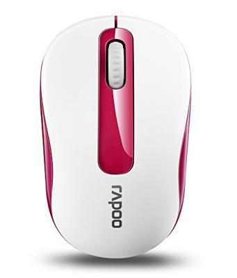 Rapoo M10 Plus Draadloze Muis Muis Rood