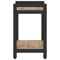 Boekenkast artisanaal eikenkleurig 40 x 30 x 48.5 cm - thumbnail