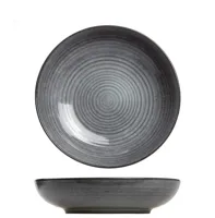 Cosy & Trendy Diepe Borden / Pastaborden Kentucky Grey ø 22 cm - 4 Stuks - thumbnail