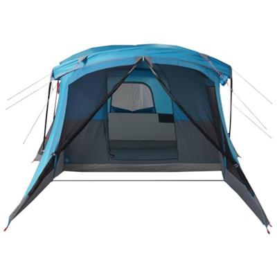 VidaXL Tent met luifel 4-persoons waterdicht blauw