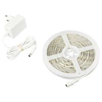 Sygonix SY-6612922 LED-strip complete set Met connector (male) 12 V/DC 5 m Koudwit 1 stuk(s) - thumbnail