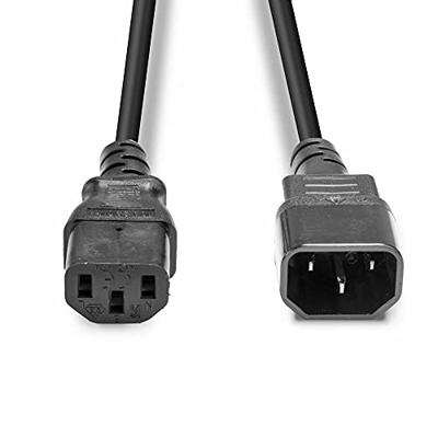 Lindy 30333 5m C13 coupler C14 coupler Zwart electriciteitssnoer Lindy 30333 5m C13 coupler C14 coupler Zwart electriciteitssnoer