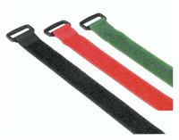 Hama Klett-Kabelbinder mit Öse, wiederverwendbar, 20 x 250 mm, farbig, 9 Stück Klittenband kabelbinder Zwart, Groen, Rood 9 stuk(s) - thumbnail