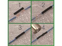 Quadrios 22CA143 Krimpkous assortiment Zwart, Rood, Geel, Blauw, Groen, Transparant Krimpverhouding:3:1 1 set(s) - thumbnail