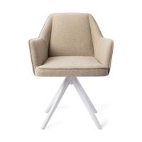 Jesper Home Tome eetkamerstoel Great Greige turn white - thumbnail