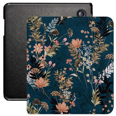 Lunso Kobo Libra Colour hoes (7 inch) - Vegan Saffiano Leren sleepcover - Urban Park