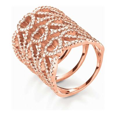 Dames ring Folli Follie 3R15S068RC - Maat: 16