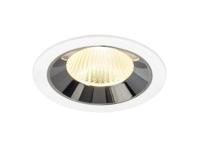 SLV InbouwspotNuminos L wit/chroom 3000K - 40gr - 1009788