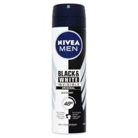 Nivea Men Black & White Invisible Original Deodorant Spray - thumbnail