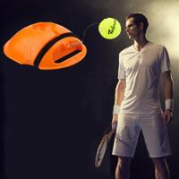 Tennis Trainer Set Rebound Baseboard zelfstudie Training Tool apparatuur Sport oefening met de bal voor Beginner willekeurige kleur levering - thumbnail