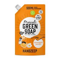 Marcel&apos;s Green Soap Handzeep sinaasappel & jasmijn 500ml navulzak - thumbnail