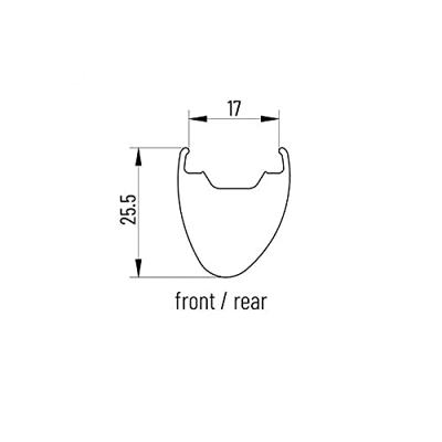 Miche wielset syntium wp axy dx 11v (draad)tx12/tx12 c.lock