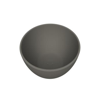 Arcqua Prince waskom - opbouw - rond - 38cm - mat quartz grijs WAS651299 Arcqua Prince waskom - opbouw - rond - 38cm - mat quartz grijs WAS651299