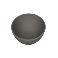 Arcqua Prince waskom - opbouw - rond - 38cm - mat quartz grijs WAS651299 - thumbnail