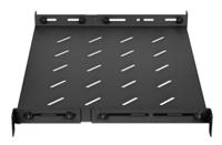 Intellinet 714082 19 inch Apparaatbodem voor patchkast 1 HE Geschikt voor kastdiepte: 600 mm Zwart (RAL 9004, mat) - thumbnail
