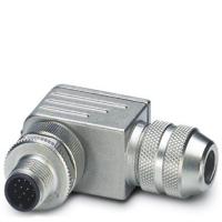 Phoenix Contact 1404412 Sensor/actuator connector, niet geassembleerd M12 Aantal polen (sensoren): 12 Stekker, recht 1 stuk(s) Piece - thumbnail