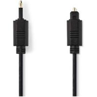 Nedis Optische Audiokabel | TosLink Male | Mini-Toslink | 1 m | 1 stuks - CAGP25100BK10 CAGP25100BK10 - thumbnail