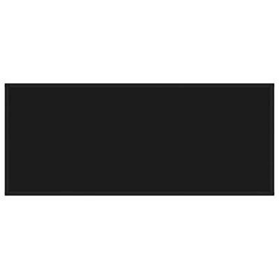 Salontafel met zwart glas 120x50x35 cm zwart Salontafel met zwart glas 120x50x35 cm zwart