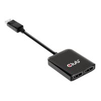 CLUB3D CSV-7200 video splitter DisplayPort 2x DisplayPort - thumbnail