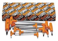 Beta 11-delige set haakse stiftsleutels voor Torx® schroeven en krachthandgreep 97TTX/S11 - 000970800 - thumbnail