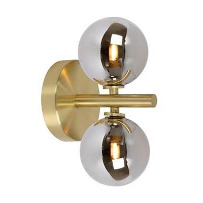 Lucide TYCHO - Wandlamp - 2xG9 - Mat Goud / Messing
