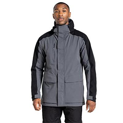 Craghoppers CEW001 Expert Kiwi Pro Stretch Long Jacket - Black - XL