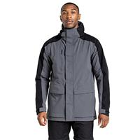 Craghoppers CEW001 Expert Kiwi Pro Stretch Long Jacket - Black - XL - thumbnail