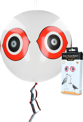 Knock Pest Schrikballon Wit Knock Pest Schrikballon Wit