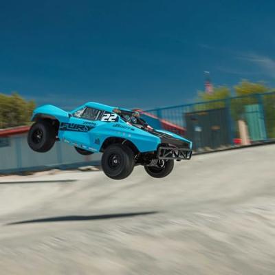 Arrma Fury Mega 550 2WD Short Course Truck RTR - Blauw (incl. accu & lader)